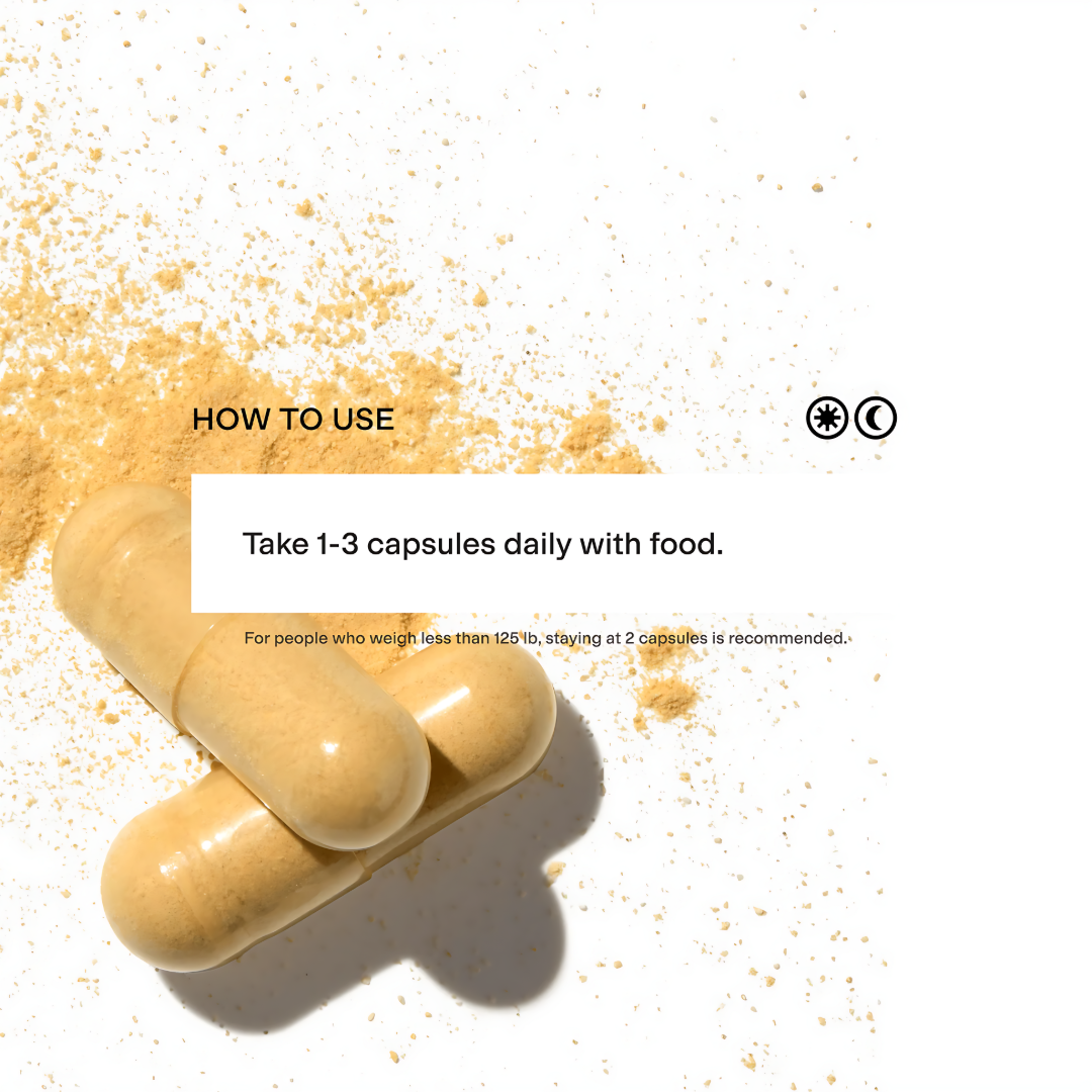 MineraNatural Glow & Go™ – Dietary Supplement for Calming Breakouts and Reducing Acne (90 Capsules)